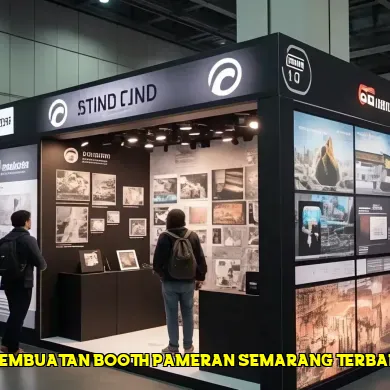 pembuatan booth pameran semarang terbaik